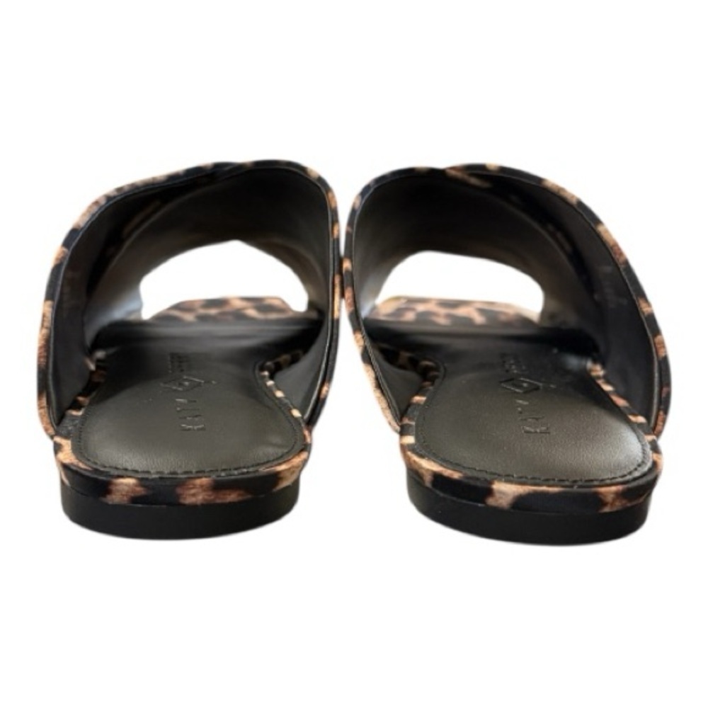 Katy Perry Leopard Print Satin Slide Sandals · Size 10 - Picture 2 of 6